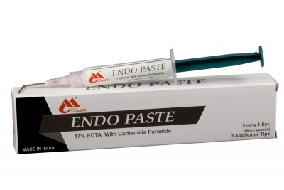 Endo Paste  (EDTA Gel: 17% + 10%Carbamide Peroxide = Glyde)