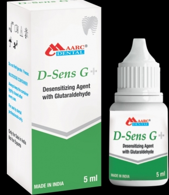 D-Sens G+ Liquid = Desensitizing Agent with Glutaraldehyde 5ml