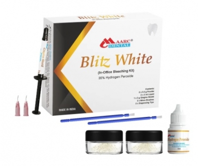 Bliz White In-office Bleaching Kit 35% Hydrogen Peroxide 2x0.4 powder + 2x3ml liquid
