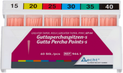 Côn Guttapercha Points4%; 6%, pink. GT 04 và GT 06